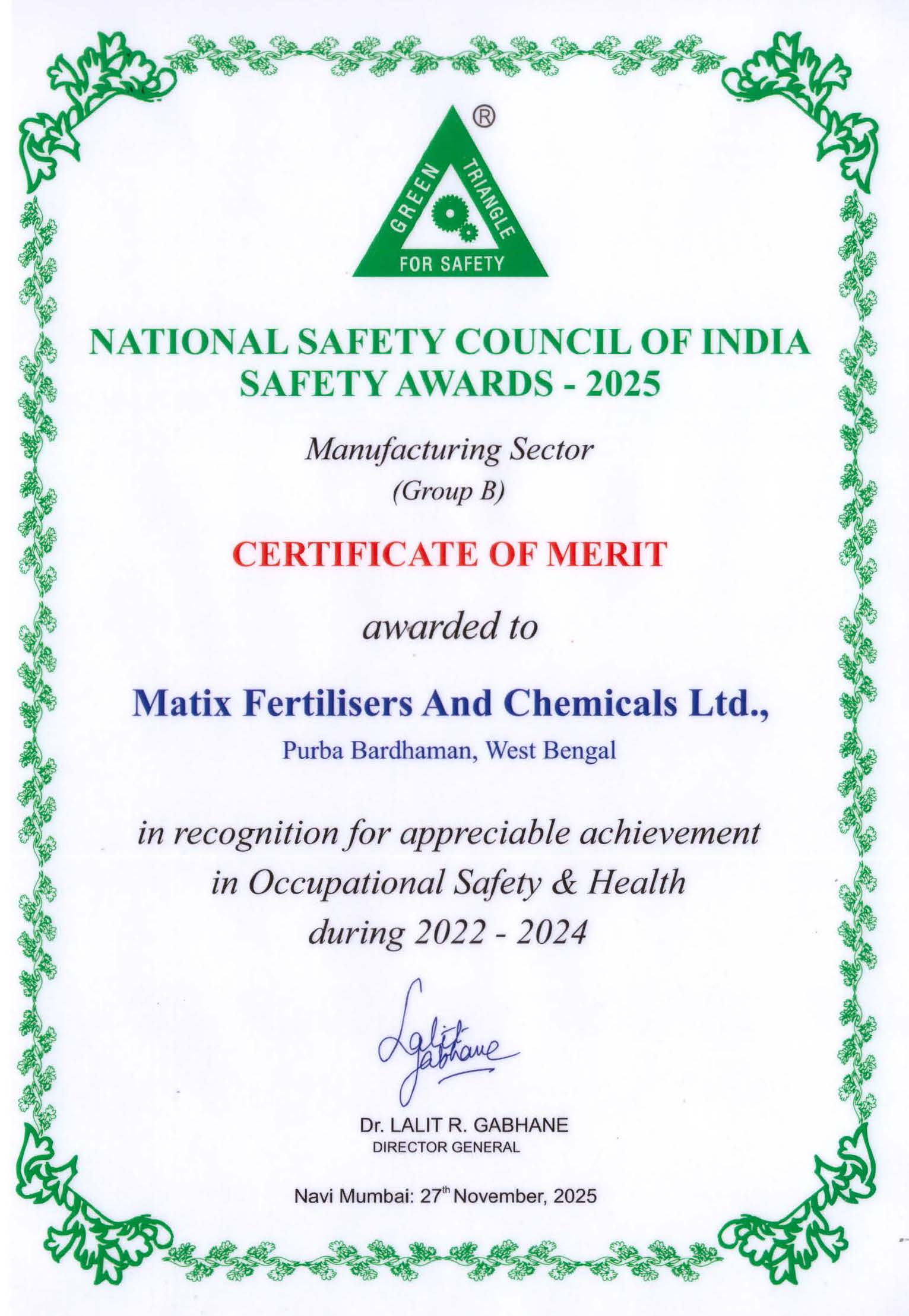 Certificate of Merit_NSCI 2025